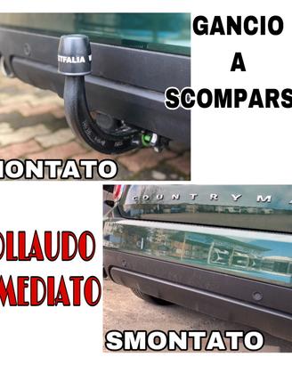 GANCIO TRAINO INSTALLAZIONE E COLLAUDO IMMEDIATO