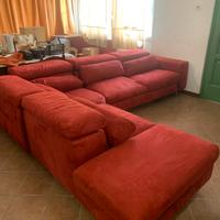 Divano in alcantara