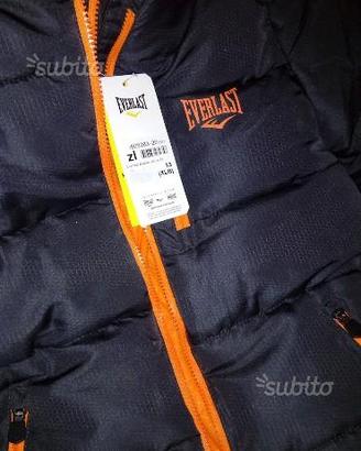 Everlast Jacket Junior Carbone Accenti Arancione