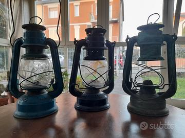 Tre lanterne vintage