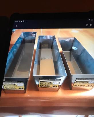 Vaschette  acciaio inox AMES