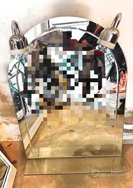 Specchio 60 x 80 cm con due luci