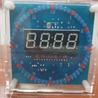 Kit Orologio LED Rotante Fai-da-te con Sveglia