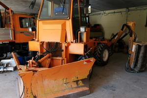 Macchina operatrice semovente telaio articolato