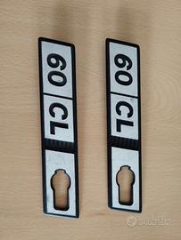 Fiat Ritmo 60 CL Targhette Laterali