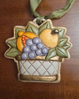Cesto di frutta in ceramica originale Thun