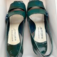 Sandalo verde laccato verde  Kalliste