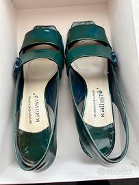 Sandalo verde laccato verde  Kalliste