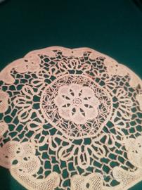 centrino  uncinetto in cotone 