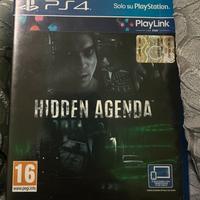 Gioco PS4 Hidden Agenda