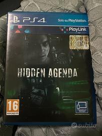 Gioco PS4 Hidden Agenda