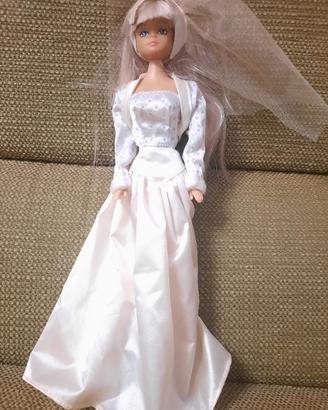 bambola da sposa vintage 