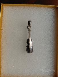 Ciondolo di Violino in argento