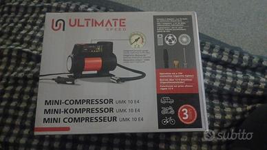 mini compressore auto moto bici