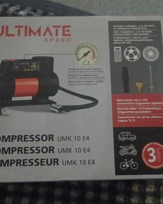 mini compressore auto moto bici