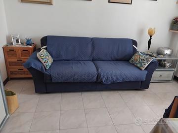 DIvano a letto blu