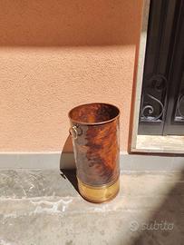 portaombrelli vintage di rame