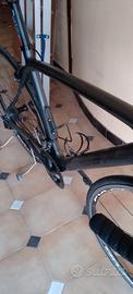 bici da corsa + coppia ruote