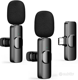 Microfono Lavalier , 2 tx e  1 rx