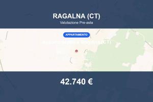 Immobile in asta di 133 m² a Ragalna
