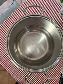 Set pentole acciaio inox 