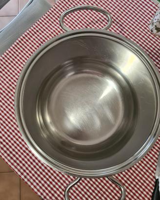 Set pentole acciaio inox 
