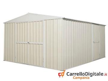 Box prefabbricato in acciaio 360x430cm avorio