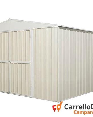 Box prefabbricato in acciaio 360x430cm avorio