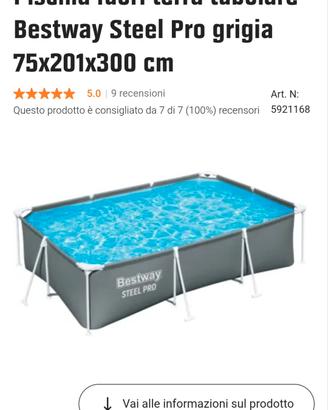 piscina Bestway 2 x 3