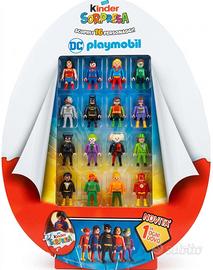 Set completo espositore Kinder DC Playmobil