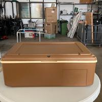 Scaldavivande professionale color caramello