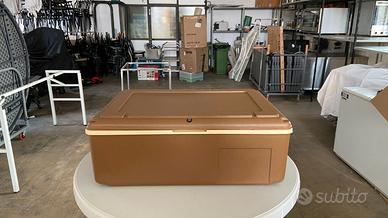 Scaldavivande professionale color caramello