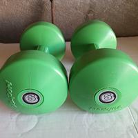 coppia manubri palestra 6 kg