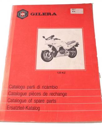 Catalogo parti di ricambio Gilera 125 KZ KK