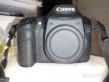 Canon 50d battery grip ed accessori 
