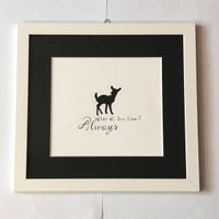 Quadro Harry Potter frase Always cornice After all