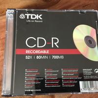 CD-R TDK 80 min 700 MB