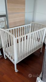 Lettino con sbarre neonato Pali
