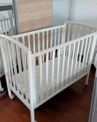 Lettino con sbarre neonato Pali