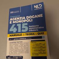 Libro Concorso Agenzia Dogane e Monopoli