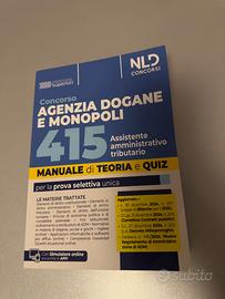 Libro Concorso Agenzia Dogane e Monopoli