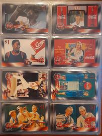 35 Schede telefoniche USA coca cola