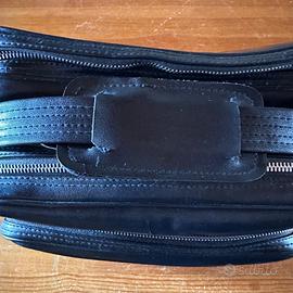 borsa fotografica vintage per Leica, Nikon, Canon