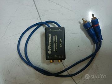 disaccoppiatore di massa phonocar 