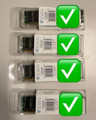 RAM Memory Stick 1 GB SEVEN (NUOVE)