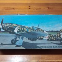 kit in scala 1:72 modello hasegawa mc 202 baracca