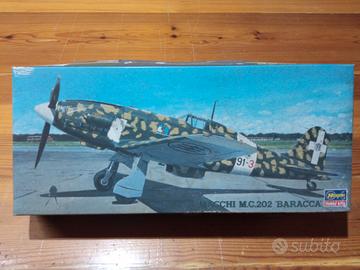 kit in scala 1:72 modello hasegawa mc 202 baracca