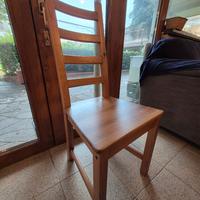 4 sedie legno ikea