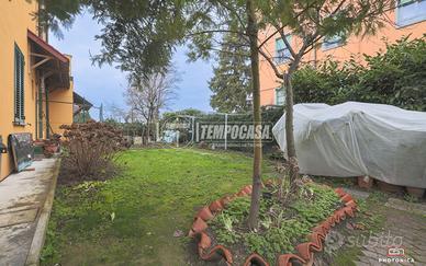 SOLUZIONE SEMINDIPENDENTE CON GIARDINO E GARAGE DO