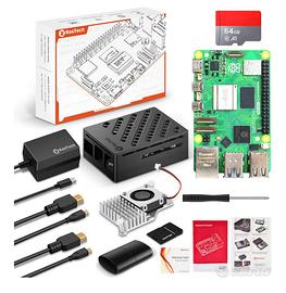 raspberry pi 5 16gb ram con accessori
